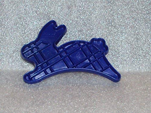 Tupperware Imprint Cookie Cutter Easter Rabbit Baby Shower Bunny Blue