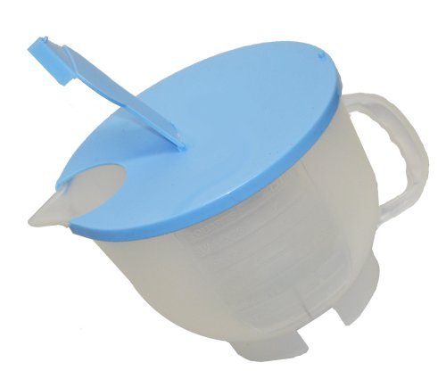 plastic mixing bowl with spout