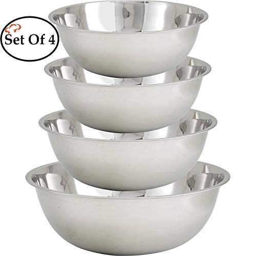 top chef stainless steel mixing bowls
