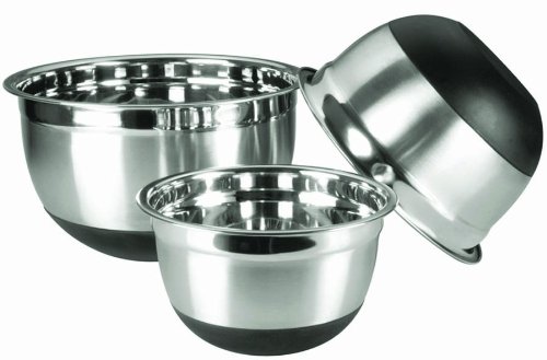 stacking stainless steel mixing bowls